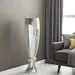 48 inch Holy Grail shaped vase, made of marble, mirror and fiberglass materials, 13 "x 13" x 48 ",