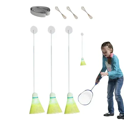 Badminton Training Aid Badminton Self Trainer For Hand-Eye Coordination Badminton Practice Supplies