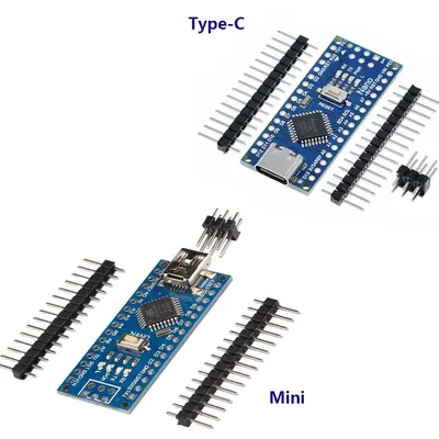 Nano v3.0 CH340 Atmega328p-AU large chip development board module 5V 16Mhz USB Type-C interface