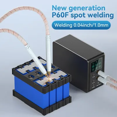 P60F Lithium battery spot welding machine handheld small stainless steel household farad capacitor