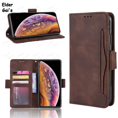 Case fo iphone iPhone 11 Pro MAX Flip Case Removable Card Slot PU Leather Cover for iPhone 11 Pro