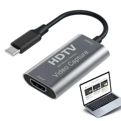 Streaming Capture Card Record Capture Device For Video Recorder And Video Capture USB C To High