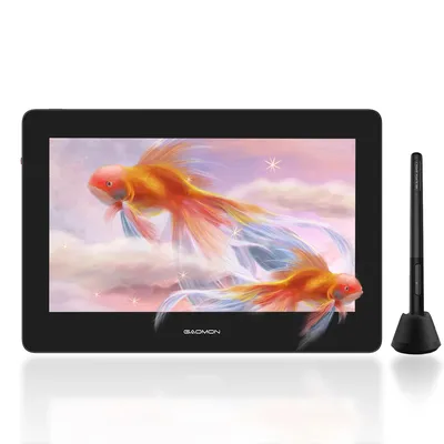 GAOMON 11.6 Inch Graphics Tablet Screen PD1220 Digital Tablets Battery Free Pen Drawing Display