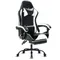 Ergonomic Gaming Chair with Footrest, PU Leather Video Game Chairs for Adults, Reclining Gamer Chair