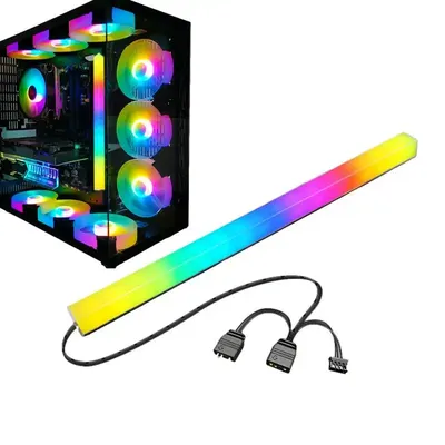 PC ARGB Light Strip Illuminated Double-Sided Light Bar Lighting Tool With Soft Light For PC Desk