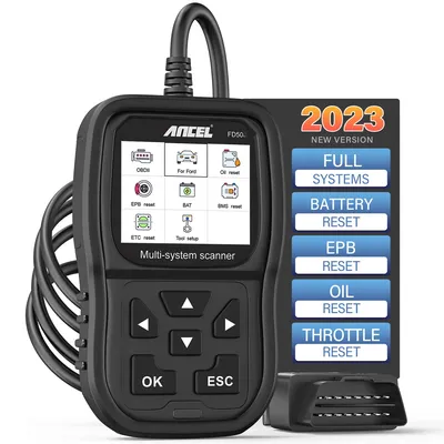 ANCEL FD500 OBD2 Scanner Full System Scan For Ford OBD 2 Diagnostic Tool EPB BMS ETC Oil Reset OBD2