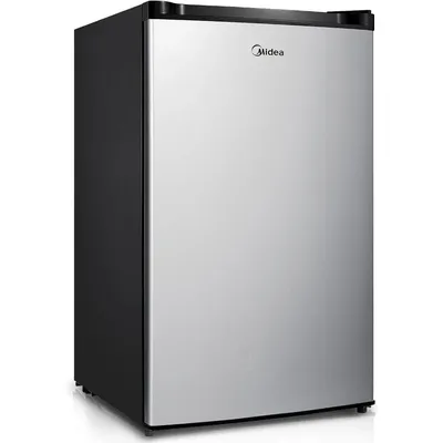 WHS-160RSS1 Single Reversible Compact Refrigerator, 4.4 Cubic Feet, Stainless Steel