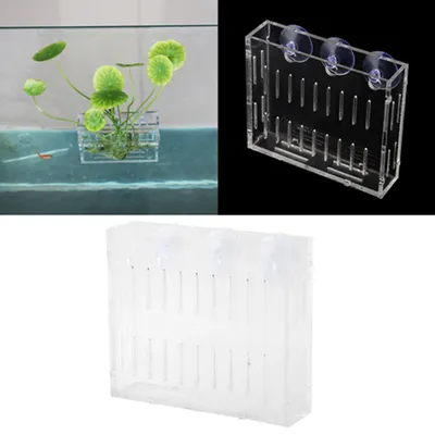 Aquarium Plant Water Grass Cup Landscape Plants Cultivation Basin Cup with Suction Cups