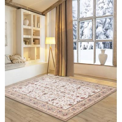 Wollteppich MY HOME "Oriental D2", beige, B:160cm H:10mm L:230cm, Schurwolle, Teppiche, reine Wolle, Orient-Optik, Wohnzimmer Image