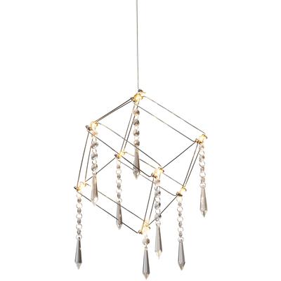 NÄVE LED Pendelleuchte "Araneus", grau (chromfarben), H: 16cm, Lampen, Material:rostfreier Stahl/Kunststoff, chrom Image