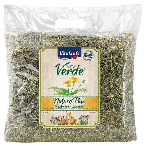 Sparpaket: 6x500g Vita Verde Timothy-Heu mit Löwenzahn Kleintier