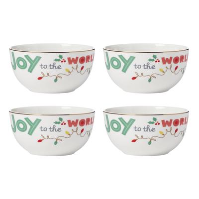 Lenox Snoopy Christmas All-Purpose Bowls, Set of 4