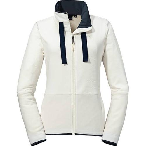 SCHÖFFEL Damen Unterjacke Fleece Jacket Pelham L, Größe 48 in Weiß