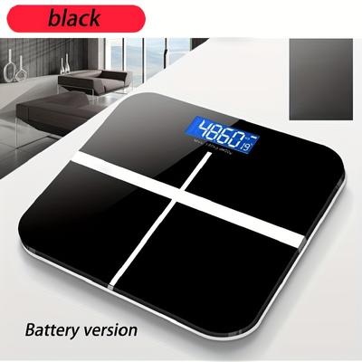 TEMU Electronic Scale, High-precision Intelligent Scale - , Lcd High-definition Display Screen, Battery Powered/usb Charging - Very Suitable For Home Or Dormitory Use