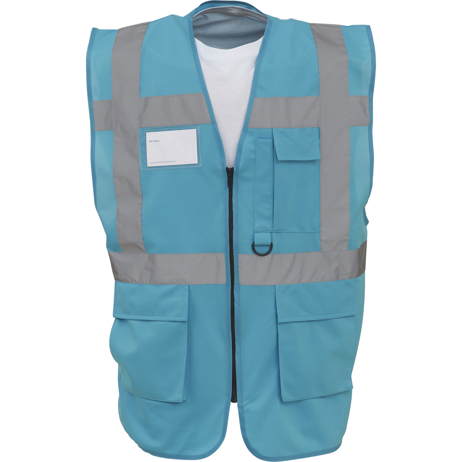 Gilet de travail RETRO multipoches sapphire