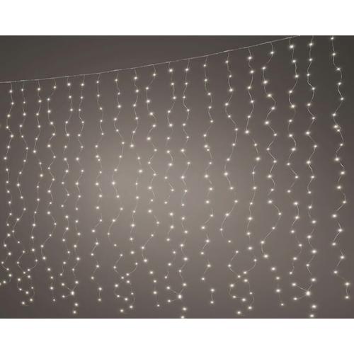 Kaemingk LED Lichtervorhang 400 LED 190 x 200 cm Lichtervorhang