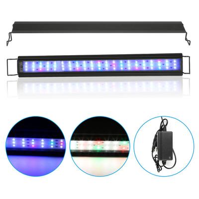 TolleTour LED Aquarium Lampe Tank Leuchtet Unterwasser Beleuchtung Dimmbar 3 Lichtmodi mit