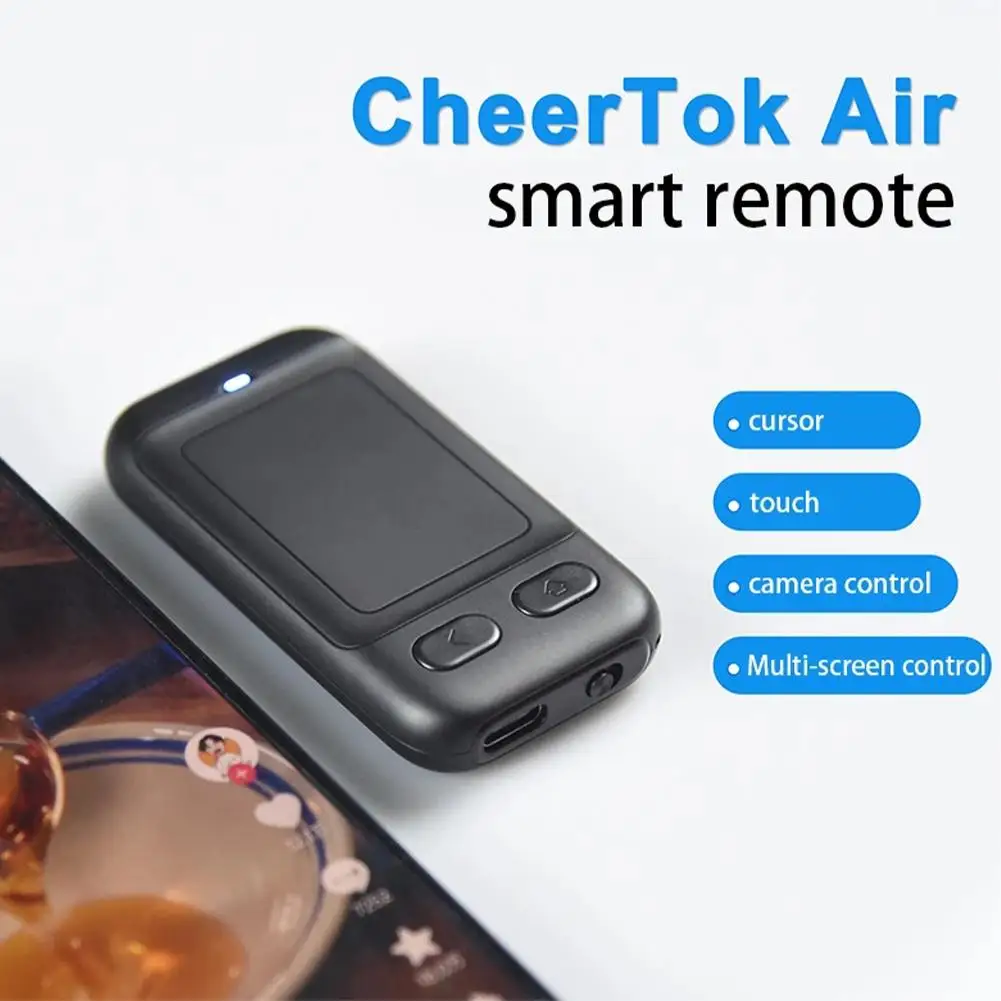 1 Stück 5 V CheerTok Air Singularity Handy-Fernbedienung CHP03 BLE5.0 Air Mouse Bluetooth Wireless Multifunktionspad Image