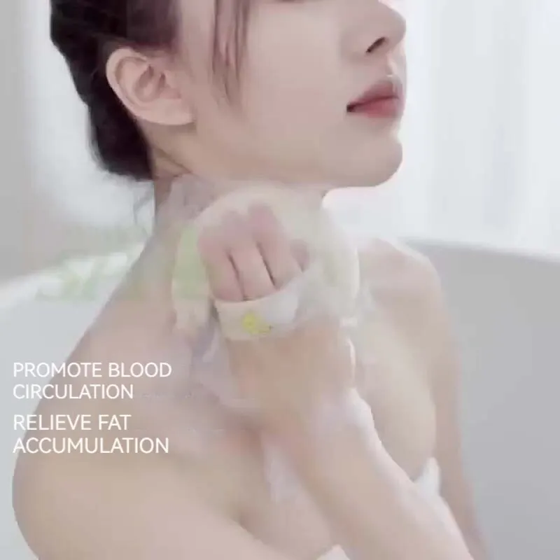 2 Stück Massage Bade kugeln Bad Reiben Pa Bade bürste Schlamm Schrubben Rücken Badet uch weich Komfort weiblich niedlich