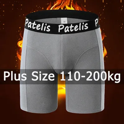Herren Winter unterwäsche plus Größe warme Boxershorts für шорты мужские ropa Interieur hombre bóxeres Image