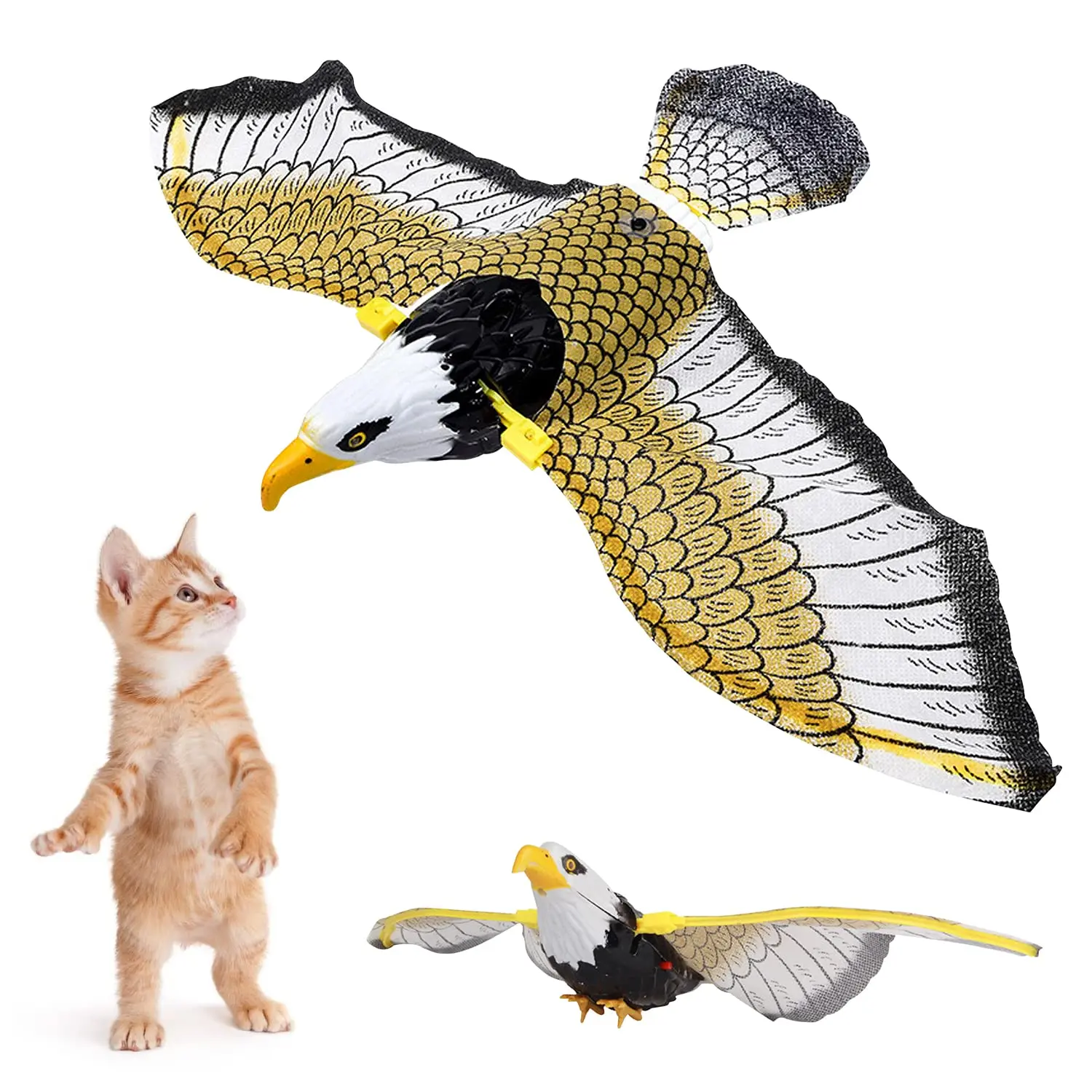 Vogelabwehrmittel zum Aufhängen, Eagle Hawk Scarer, Abschreckung, Abwehrmittel, Jagd, Garten, Lockvogel, Abwehrmittel, Schädlingsschutz, Pflanzen, Gartendekoration Image