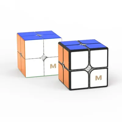 [ECube] YJ MGC Elite 2x2 magnetisch Neuester 2x2x2 Geschwindigkeitszauberwürfel MGC2 Elite M Puzzle Image