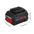 Batteria di ricambio ProCORE 18V 8.0Ah per utensili a batteria Bosch Professional System BAT609 BAT618 GBA18V80 21700