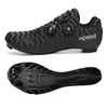 Radfahren Schuhe Professionelle Sport Schuhe männer Ultraleicht Doppel Schnalle Road Racing Radfahren Schuhe MTB Mountainbike Lock Schuhe