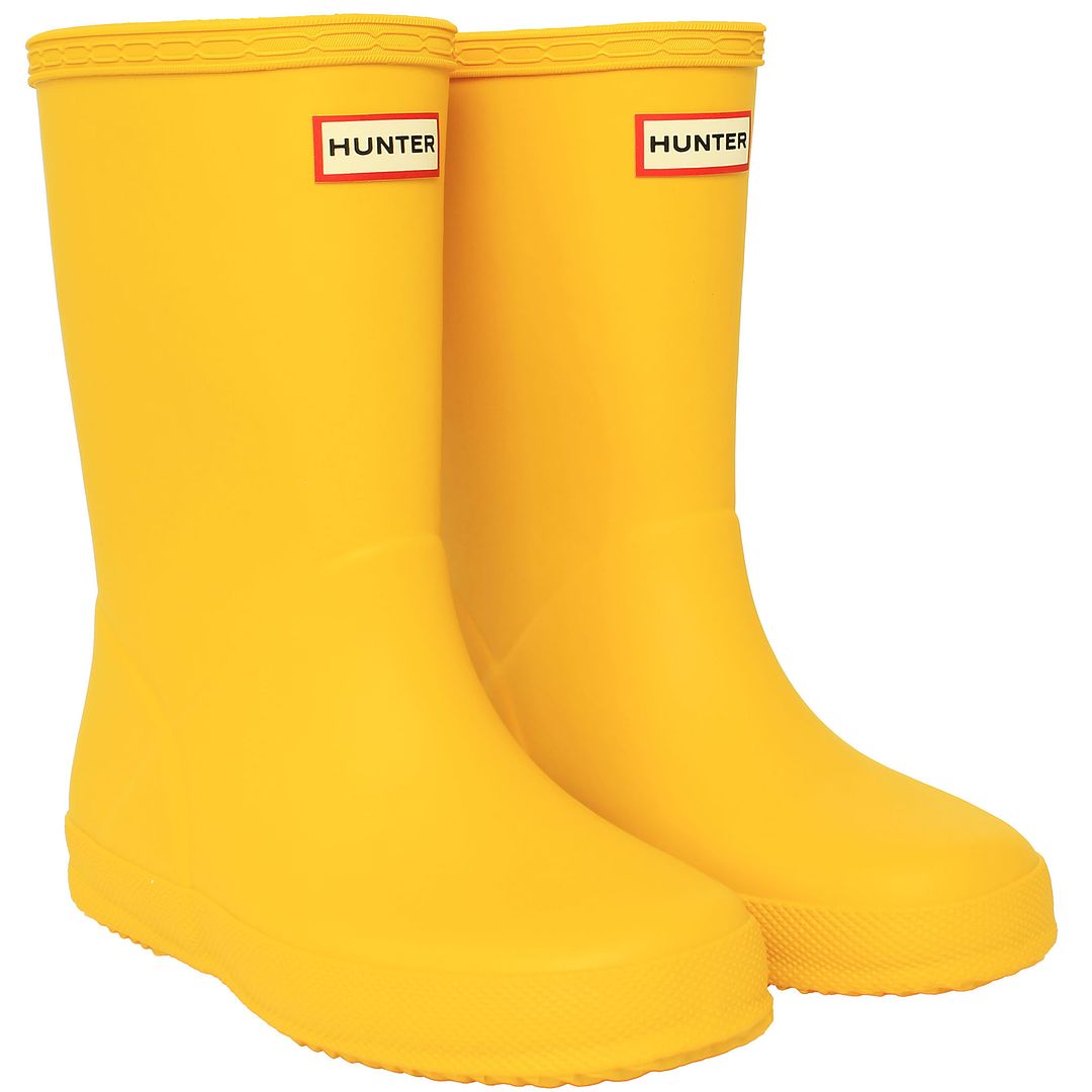 Hunter Original First Gummistiefel für Kinder, Gelb Image