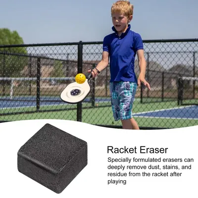 Carbon Paddle Cleaner 2X Racket Dirt Removal Eraser Long-term Protection Carbon Paddle Dust Cleaning