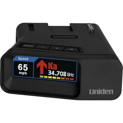 EXTREME LONG RANGE Laser/Radar Detector Built-in GPS Real-Time Alerts Dual-Antennas Front & Rear