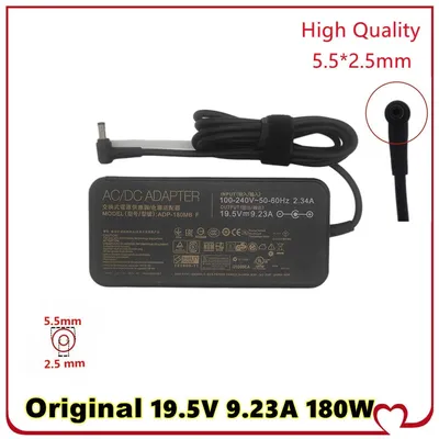 New 180W 19.5V 9.23A 5.5*2.5mm Laptop Adapter for Asus ROG G75 G75VW GL502VTGL502V G75VX GL502