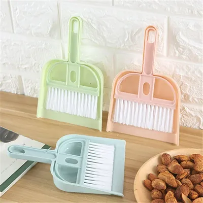 Hamster Dustpan Small Broom Set Pet Professional Cleaning Tools Rabbit Pooper Scooper Guinea Pig