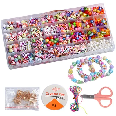 32 Grids Bead Jewelry Making Kit Great For Making Bracelets Rings Necklaces Pendants Art Crafts For