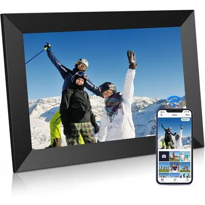 Digital Photo Frame WiFi High-definition IPS Touch Screen Electronic Photo Frame Slideshow