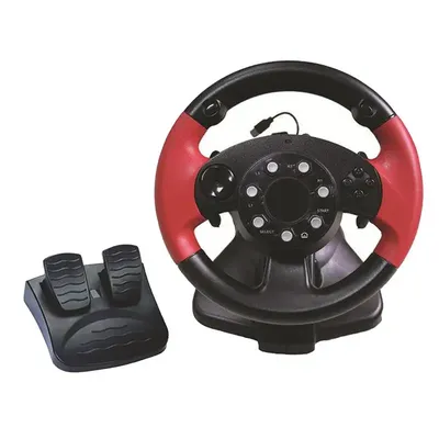 Top Gaming Racing Steering Wheel for PS3, PS2, D-INPUT and X-INPUTMode Driving Racing Wheel and