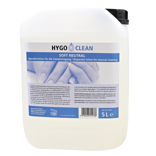 Hygoclean Flüssigseife "Soft Neutral" : 5 Liter Image