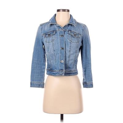 White House Black Market Denim Jacket: Blue Jackets & Outerwear - Women's Size 2