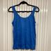 J. Crew Tops | Brand New J Crew Women’s Linen Tank Top | Color: Blue | Size: M