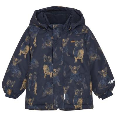 Minymo - Kid's Snow Jacket AOP - Winterjacke Gr 104 blau Image