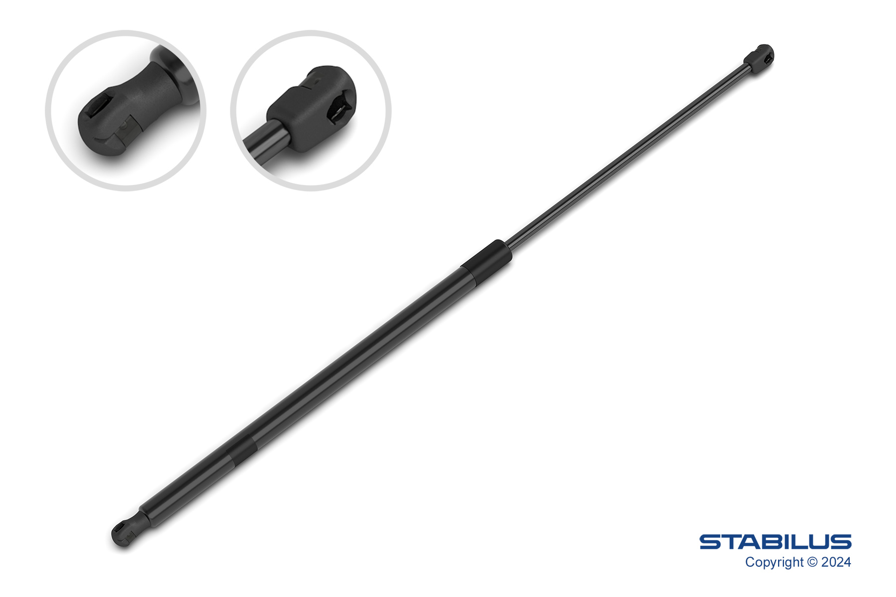 STABILUS Gasfeder, Koffer-/Laderaum 298312 690N für JEEP 68103066AB 68103066AA 68103066AD Image