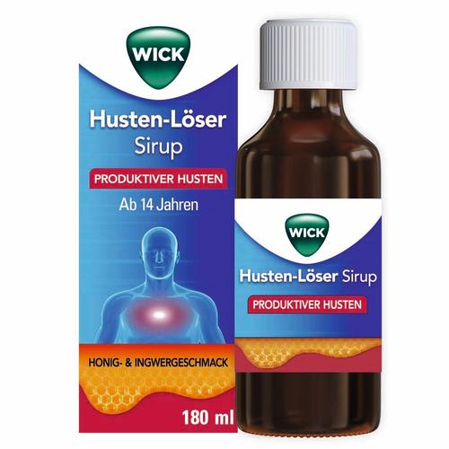 Wick Husten-Löser Sirup mit Honigaroma 200mg/15ml 180 ml