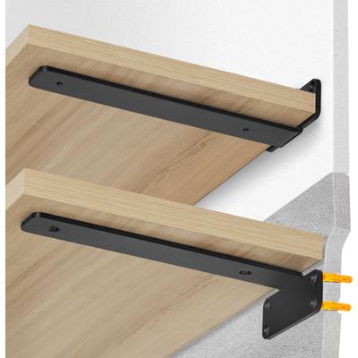 Mophorn - vevor Regalhalterung, 160 x 100 x 45 mm, 6 Stück, robuste schwebende Regalträger, Image