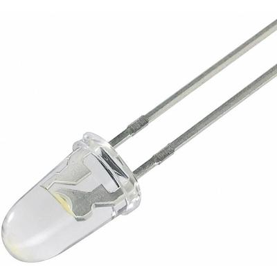 PCE - Yoldal YZ-WS5S20N led bedrahtet Sunny White Rund 5 mm 16200 mcd 20 ° 20 mA 3.2 v