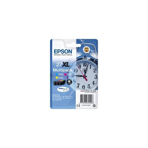 Epson Alarm Clock Multipack 3-colour 27xl Durabrite Ultra Ink