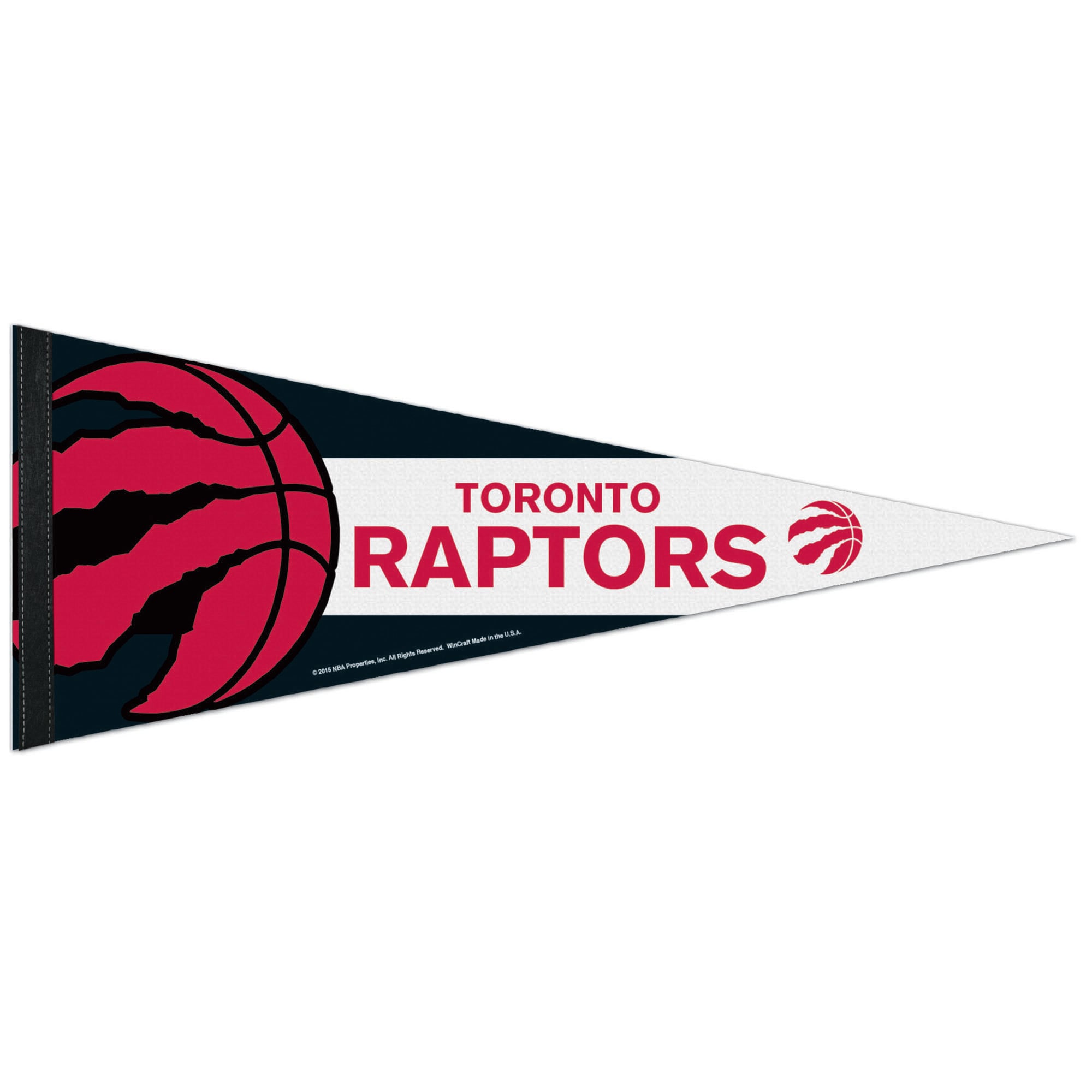Fanion Premium Toronto Raptors - 30 l x 12 h po - No Gender Taille: One Size Only