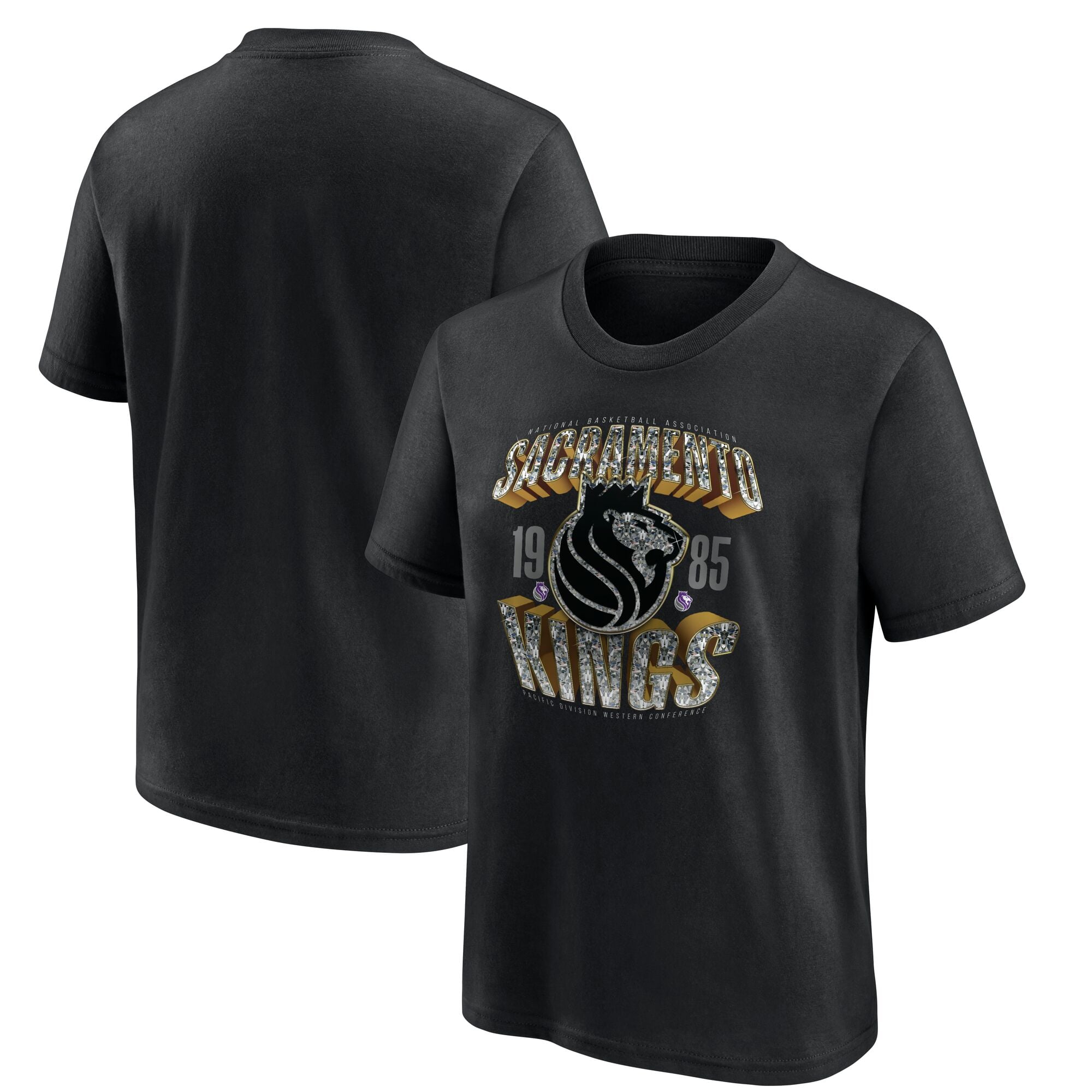 T-shirt Sacramento Kings Quick Strides - Jeunesse - unisexe Taille: YM