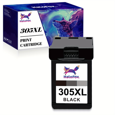 TEMU 305 Xl Cartridges Compatible With 305 Printer Cartridges Xl Set For 2720e 4120e 6000 6420e Pro 6430 6432 Printers (1black)