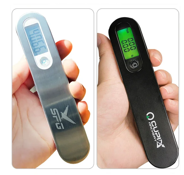 Bogenschießen LED Bogen Skala 110lbs Ziehen Gewicht Wiegen Werkzeug Dynamometer Messgerät Jagd Schießen Verbindung Recurve Bogen Image