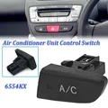 Nuovo 1PC Auto Aria Condizionata Unità Interruttore di Controllo Pulsante Per Toyota Aygo Mk1 2005-2014 Peugeot 107 Citroen C1 6554 KX 6554KX
